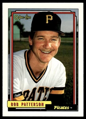 1992 O-Pee-Chee Bob Patterson Pittsburgh Pirates #263 - Image 1 of 2