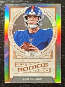 2019 Legacy Football Daniel Jones True Rookie Silver Prizm 💎💎💎 - Picture 1 of 2