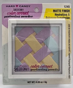 Hard Candy Sheer Envy Color Correct Perfecting Powder, 1245 Matte Finish Sealed - Picture 1 of 2