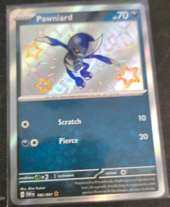 Pawniard 185/091 Sv: Paldean Fates Holo - Picture 1 of 2