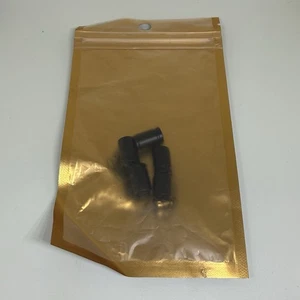 Tire Stem Valve Caps For Toyota 5 Piece Valve Caps  Brand New Black - Picture 1 of 3