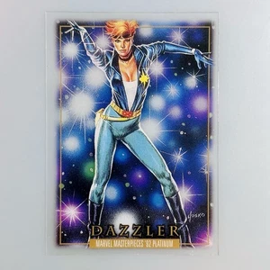 DAZZLER 2024 Upper Deck Marvel Masterpieces '92 Platinum Card CLEAR CUT #20 - Picture 1 of 2