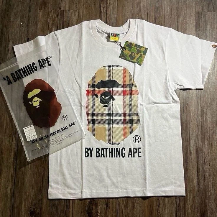 Мужская футболка Bape из хлопковой смеси - Изображение 1 из 1