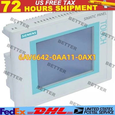 NEW SIEMENS SIMATIC TP177A Touch Panel 6AV6642-0AA11-0AX1 6AV6 642-0AA11-0AX1 - Image 1 of 4