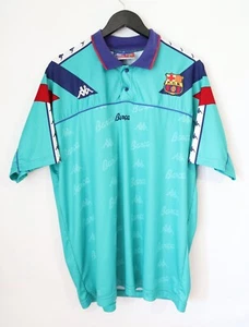 BARCELONA 1992/1993/1994/1995 AWAY VINTAGE SHIRT JERSEY KIT TOP 90s KAPPA MENS L - Picture 1 of 16