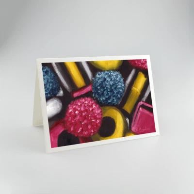 Sweets - A5 High Quality 312gsm Blank Greetings Cards - Image 1 of 4