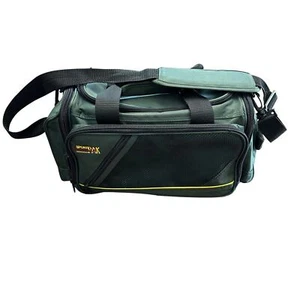 Borsa attrezzi fotocamera Sportspak vintage verde custodia morbida divisori imbottiti tracolla - Foto 1 di 10