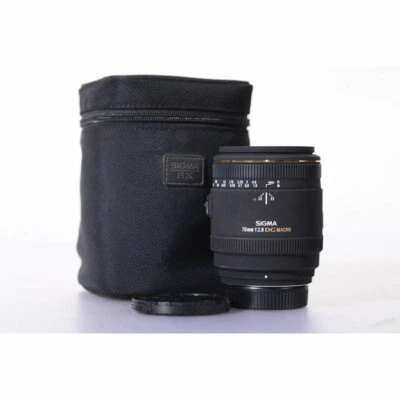 Sigma 70 mm F/2,8 EX DG Makro-Objektiv für Nikon AF D - EX 2,8/70 DG Macro Lens - Bild 1 von 4