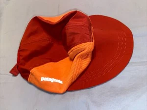 Patagonia 5 Panel Hat Cap Strap Back Adult Hiking Running Y2K Men's Fold - Picture 1 of 8