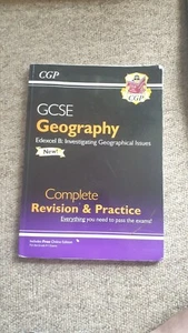 CGP GCSE 9-1 AQA Geography Complete Revision Practice Guide - Picture 1 of 2