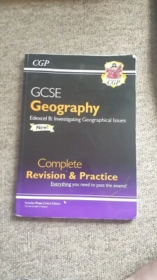 CGP GCSE 9-1 AQA Geography Complete Revision Practice Guide - Image 1 of 2