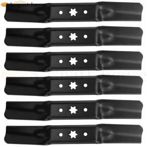 6 Pack Mower Blades fit Cub Cadet MTD Troy Bilt 942-05052A 742-05052A 50" Deck - Picture 1 of 7