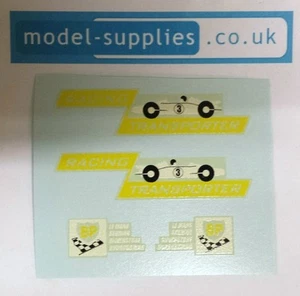 Matchbox K5b BP Racing Car Transporter Reproduction Waterslide Transfer Set - Picture 1 of 1