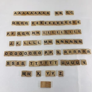 Azulejos Scrabble Sueltos Extra 91 Piezas Aleatorios - Imagen 1 de 1