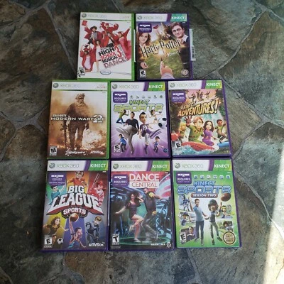 Harry Potter Kinect Xbox 360 Call of Duty 3 High School Musical 3 bundle - Image 1 of 2