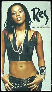 RES "THEY-SAY VISION" 2001 VHS MUSIC VIDEO TAPE ~RARE~ HTF *SEALED*