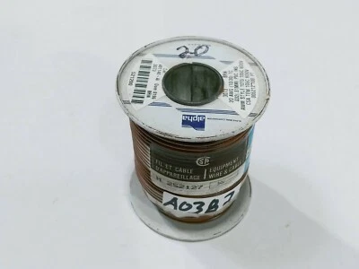 100' ALPHA WIRE 3073 коричневый СОЕДИНИТЕЛЬНЫЙ ПРОВОД 20 AWG 10/30 ПВХ 105C 600 В 005212 521200 - Изображение 1 из 4