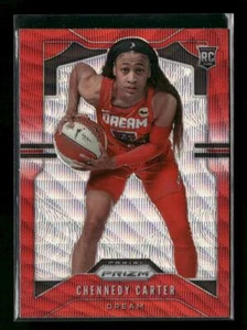 2020 Panini Prizm WNBA #92 Chennedy Carter Ruby Wave RC - Picture 1 of 2