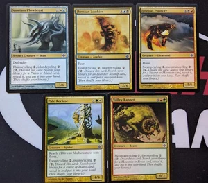 20 Landcycling Creature - Alara Reborn - NM/SP 4x of each Sets - Magic MTG FTG - Picture 1 of 2