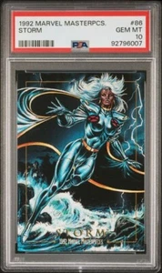 1992 Marvel Masterpieces #86 Storm PSA 10 GEM MINT - Freshly Graded! - Picture 1 of 2