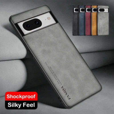 For Google Pixel 10 Pro XL 8 6 7 7a ShockProof PU Leather Slim Phone Case Cover - Image 1 of 4