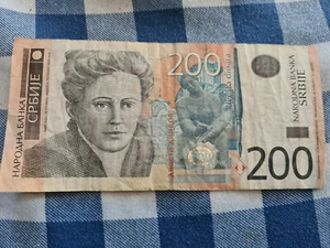 Banconota 200 dinari della Serbia dal 2005 - Foto 1 di 2