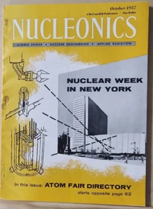 Nucleonics Magazine October 1957 Vol.15 No. 10 - Picture 1 of 3