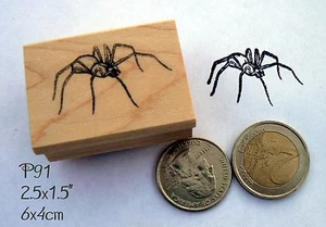 Estampilla de goma araña P91 grande - Imagen 1 de 2