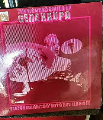 Gene Krupa & His Orchestra. The Big Band Sound of Gene Krupa. Metro, 1974 Vinyl - Image 1 of 4