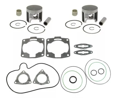 Kit de reconstrucción de extremo superior de pistones Polaris Pro X 800 SPI juntas rodamientos estándar 2003 2004 Foto 1 de 4