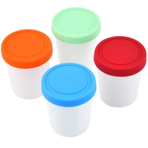 Ice Cream Storage Buckets for Homemade Yogurt Freezer Containers - Picture 1 of 12