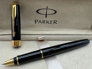 Bolígrafo Parker Vintage Serie Sonnet Calidad H Color Negro 0,5 mm Nuevo en Caja - Imagen 1 de 4