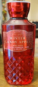 Bath and Body Works WINTER CANDY APPLE Body Wash 10 fl oz NEW - Foto 1 di 2