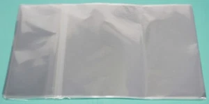 100 KLARE SELBSTKLEBENDE WIEDERVERSCHLIESSBARE POLY OPP 6"" X 9"" TASCHEN - Bild 1 von 5