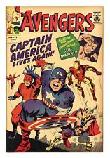 Avengers Golden Record Reprint #4 Comic Only Variant VG 4.0 1966