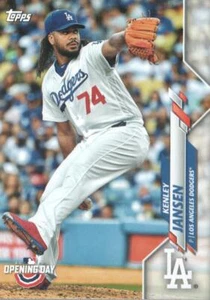 2020 Topps Opening Day Baseball #101 Kenley Jansen - Picture 1 of 1