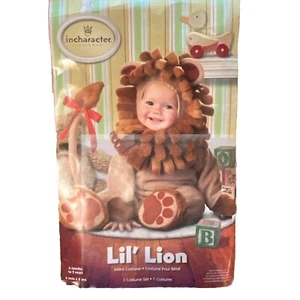 Baby Halloween Costume Fearless Lil' Lion Unisex 6-24 Months - Picture 1 of 3