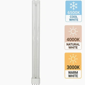 ​​Lampadina LED 2G11 18W 4pin 6500K 4000K 3000K luce fredda naturale calda​ - Foto 1 di 9