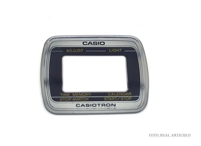7REPLACEMENT VINTAGE GLASS WATCH  CASIO CASIOTRON S17 QW (17) AÑO 1977. - Image 1 of 4
