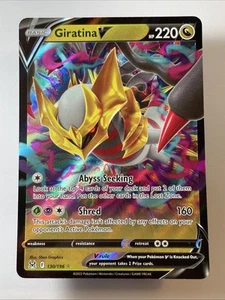 Giratina V 130/196 - Swsh11: Lost Origin Holo (NM++) - Bild 1 von 6