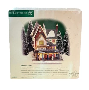 De colección Department 56 Dickens Village Series "The China Trader" 1999 retirado - Imagen 1 de 4