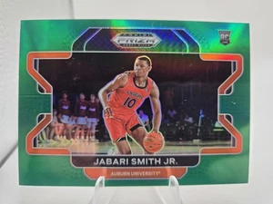 Selecciones del draft Panini Prizm 2022 Jabari Smith Jr. #50 horizontal verde Prizm novato - Imagen 1 de 2