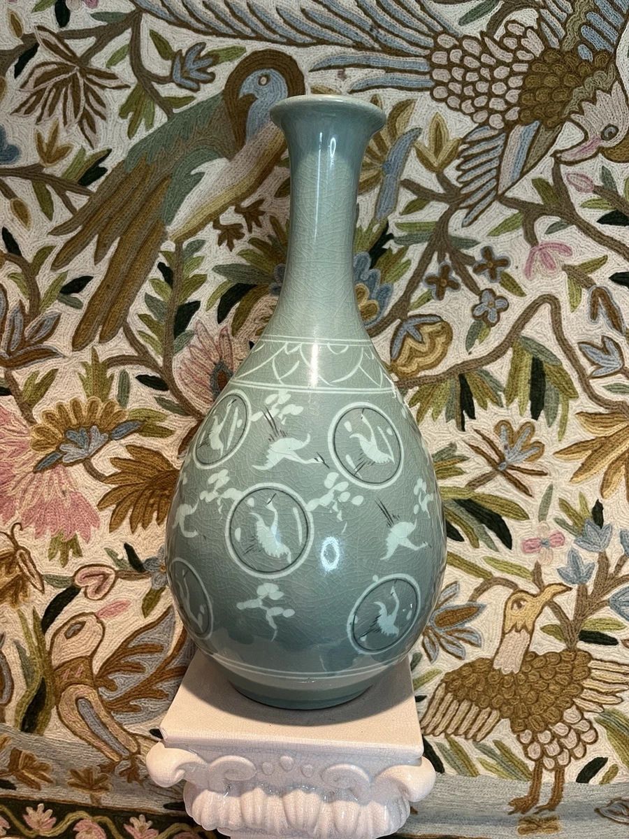 韩国古董陶瓷花瓶| eBay