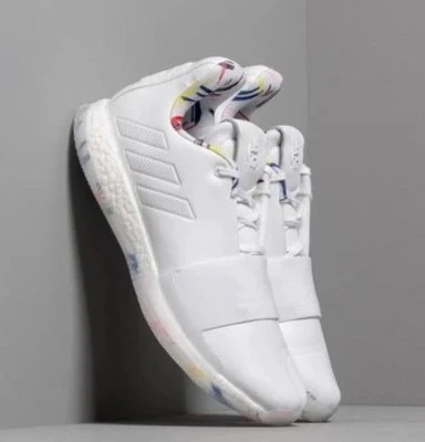 Adidas Mens Basketball Shoes James #13 Harden Vol 3 Doodle Voyager G540, Size 8 - Image 1 of 4