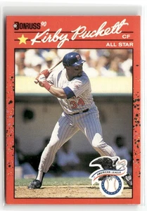 1990 Donruss #683 Kirby Puckett Minnesota Twins - Picture 1 of 2