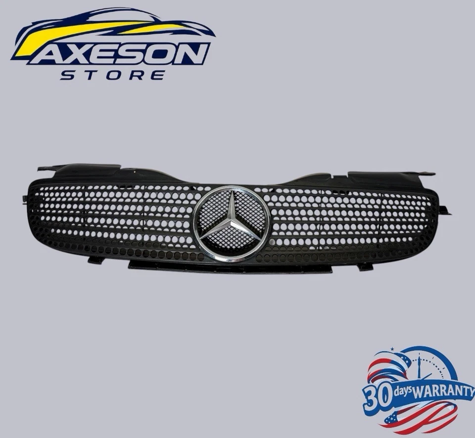 Panel de moldura de parrilla delantera Mercedes SLK230 1999 *pestañas reparadas* 1708800085 97 2000 Foto 1 de 4