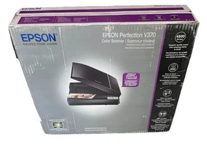 Epson Perfection V370 Photo Slide & Film Scanner Flatbed Color New NIB Sealed - Afbeelding 1 van 9