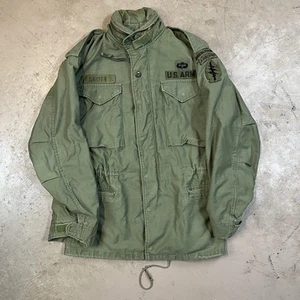 Abrigo de Colección Militar de Estados Unidos OG 107 M65 Chaqueta de Campo Clima Frío Talla Pequeña Aerotransportada - Imagen 1 de 9