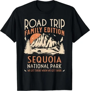 Camiseta con capucha Sequoia Parque Nacional de Estados Unidos Viaje familiar Vacaciones - Imagen 1 de 13