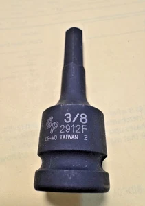 Gris Neumático 2912F 1/2" Accionamiento Fraccional Hexagonal Driver Enchufe de Impacto 3/8" Garantía - Imagen 1 de 5